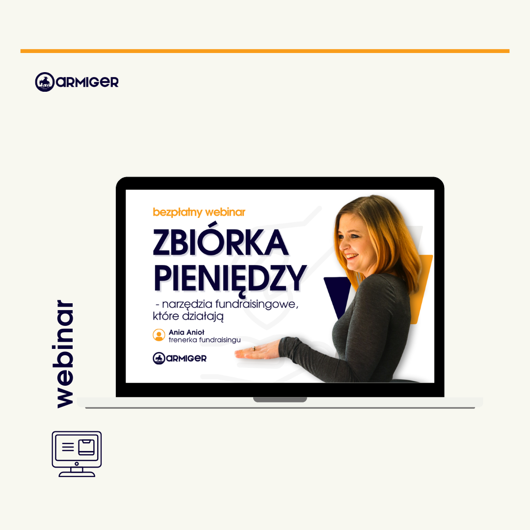 WEBINAR Zbiórka pieniędzy - narzędzia, które działają